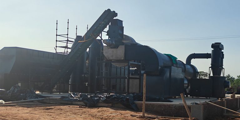 News 4 Wood Charcoal Manufacturing Machine Installed in South Africa
