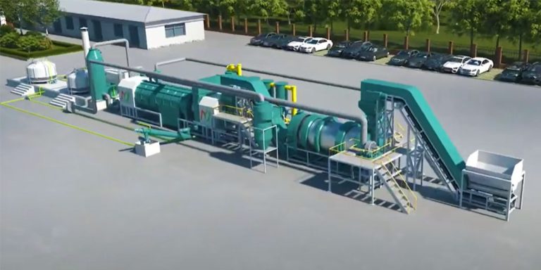 Biomass to Biochar Production Line