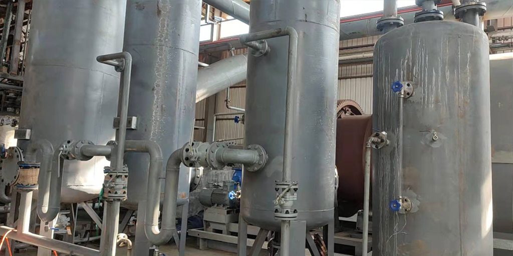 What Equipment is Needed for Pyrolysis Of Tyres Process? 2 Condensation System