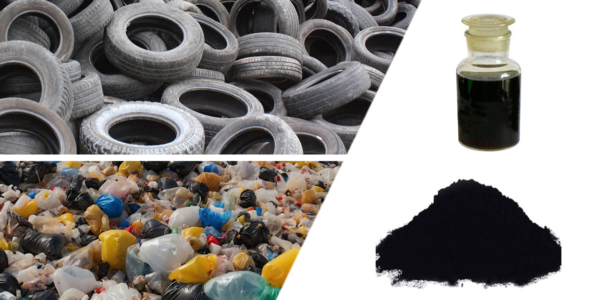 Difference between Waste Palstic and Tyre Pyrolysis