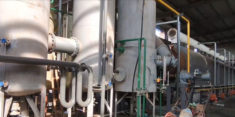 Equipment for Pyrolysis Of Tyres Process