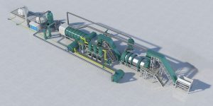 High Efficiency Charcoal Production Machine