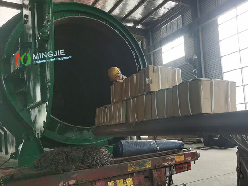 MJ-15 Waste Pyrolysis Plant for Sale to Poland 3 Pyrolysis Plant for Sale
