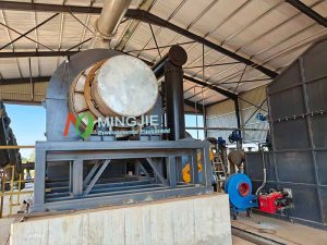 Charcoal Making Equipment for Waste Biomass Recycling 10 Pyrolysis Reactor