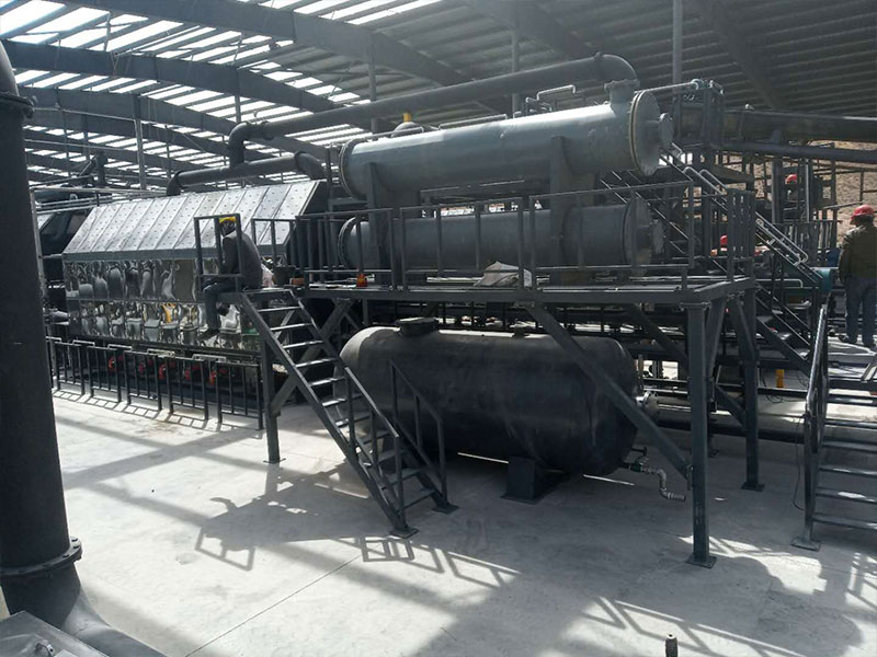 Pyrolysis Waste Plastic Equipment for Solving White Pollution 1 Pyrolysis Waste Plastic Plant