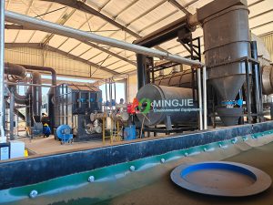 Charcoal Making Equipment for Waste Biomass Recycling 9 Separation System