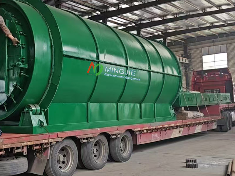 MJ-15 Waste Pyrolysis Plant for Sale to Poland 1 Solid Waste Pyrolysis Plant