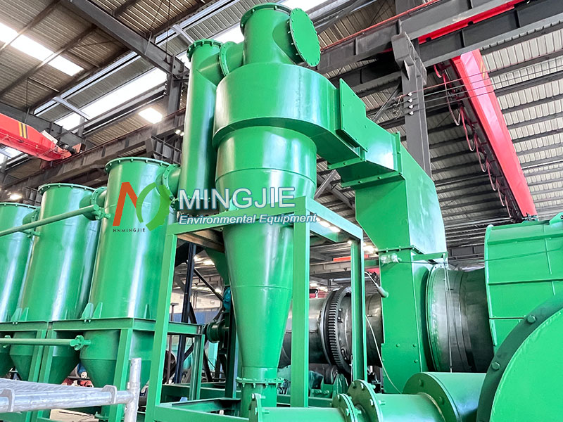 Biochar Equipment Manufacturer 3 Treatment of Biomass Pyrolysis Products
