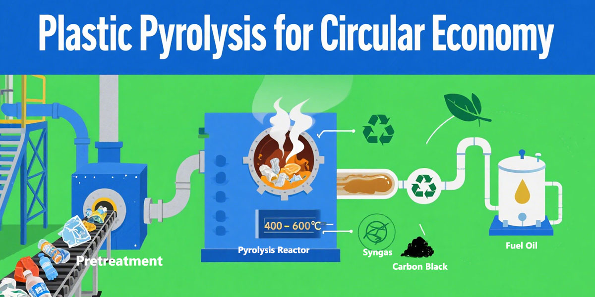 Waste Plastic Recycling Pyrolysis Technology