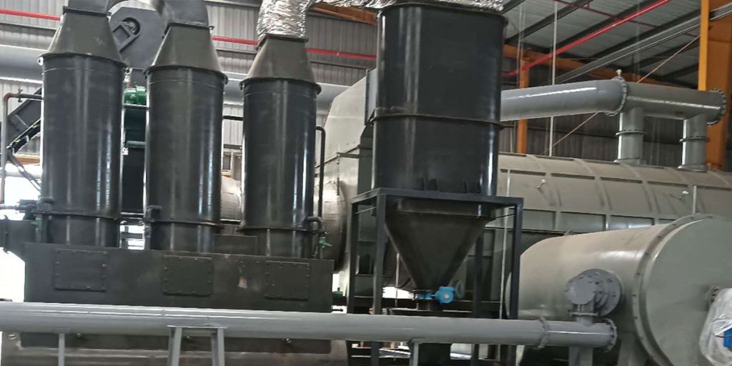 Sewage Sludge Pyrolysis Carbonization 4 Biochar Equipment for Biomass Pyrolysis Carbonization
