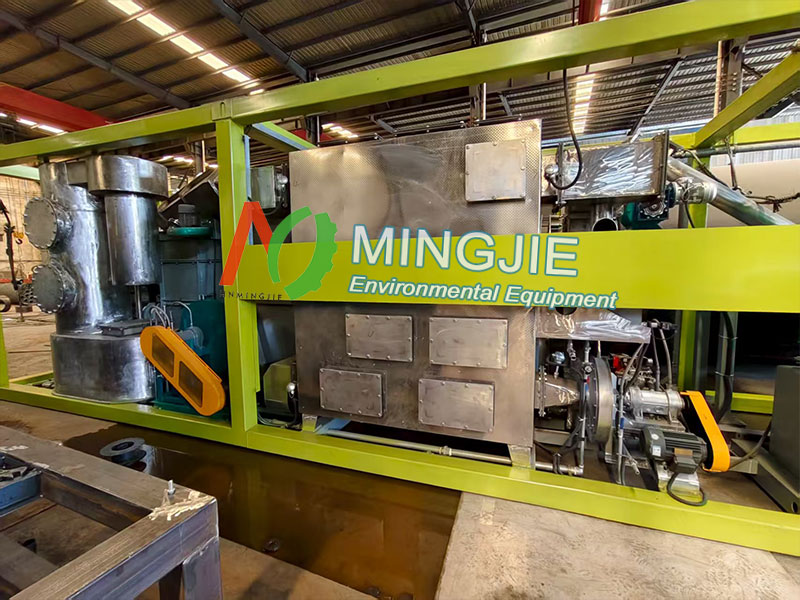 MJT-100 Small Scale Biochar Production Equipmet for Sale to Chile 5 Biochar Making Machine For Small Farms