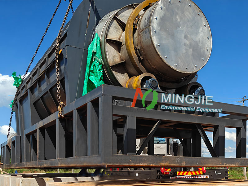 Continuous Carbonization Equipment for Charcoal Making 3 Carbonization Furnace