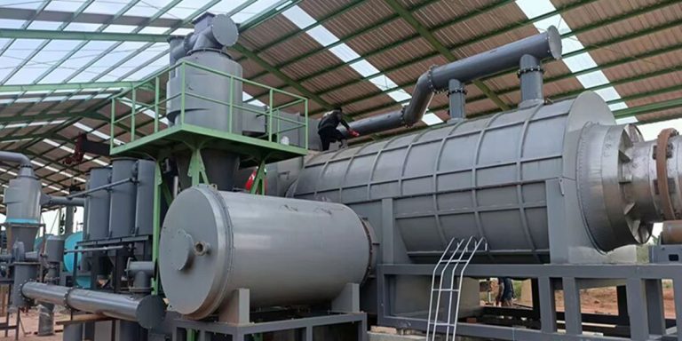 Continuous Biomass Charcoal Making Machine