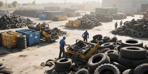 Effective Tyre Waste Recycling Process