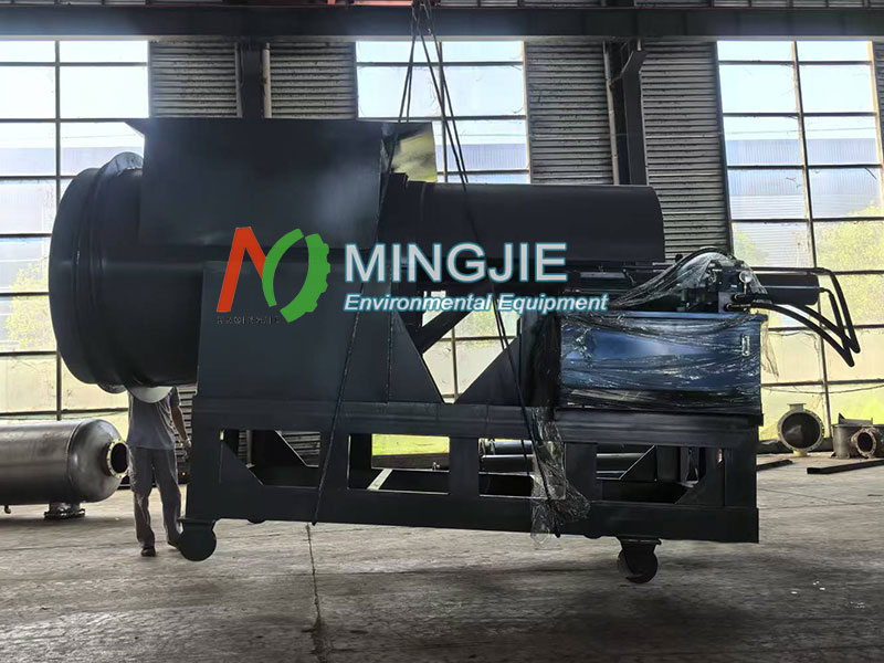 MJ-12 Oil Sludge Treatment Plant for Sale to Egypt 2 Feeding System