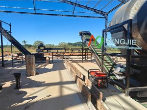 Rice Husk Biochar Production Equipment 2 Feeding System