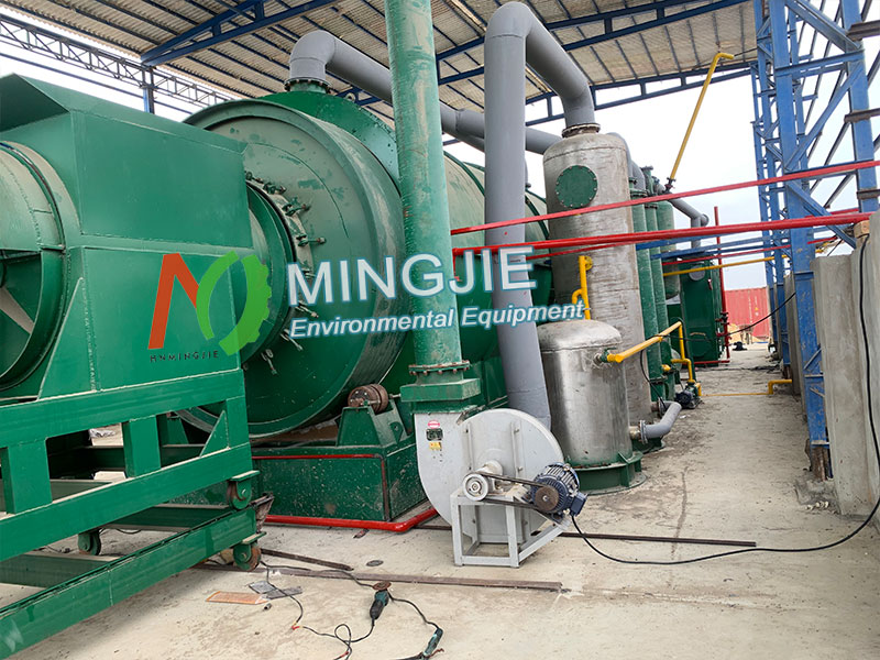 MJ-15 Plastic Waste Pyrolysis Plant Installation in Pakistan 3 MJ-15 Plastic Waste Pyrolysis Plant in Pakistan