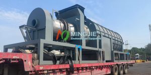 MJT-2000 Biochar Making Machine for Sale to Saudi Arabia