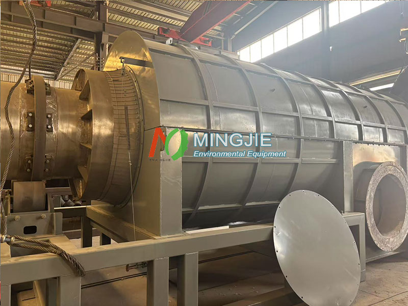 Continuous Bamboo Biochar Production Equipment 1 MJT-2000 Biochar Making Machine for Sale