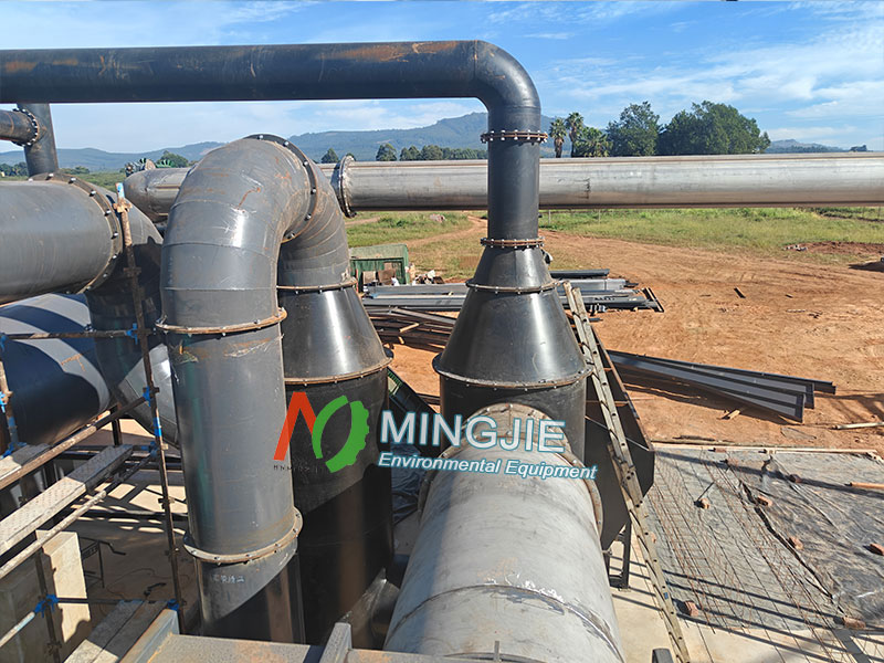 Continuous Carbonization Equipment for Charcoal Making 8 Purification System