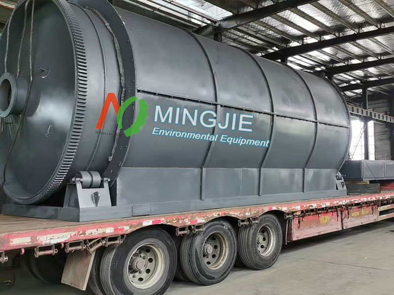 MJ-12 Oil Sludge Treatment Plant for Sale to Egypt 3 Pyrolysis System