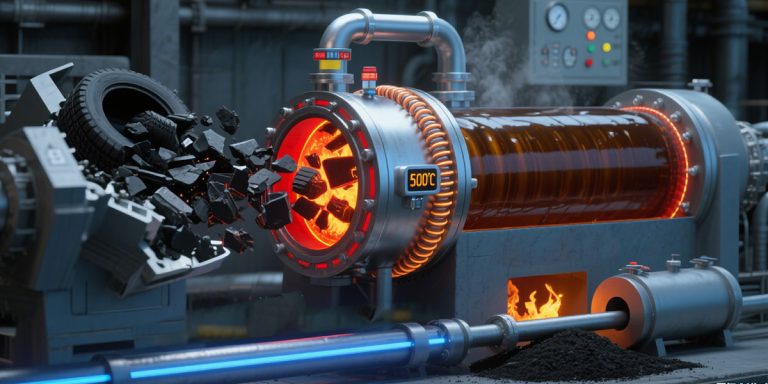 Waste Tire Recycling Plant for Sustainable Solution
