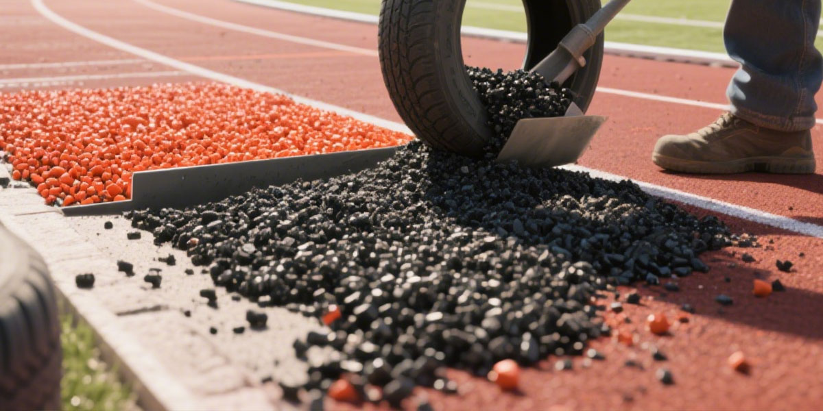 Mainstream Rubber Tire Recycling Process 2 Waste Tyre Mechanical Recycling