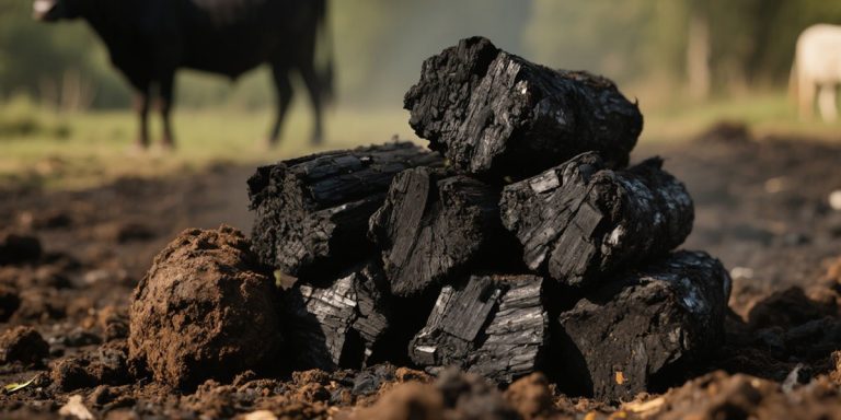 Cow Dung Charcoal