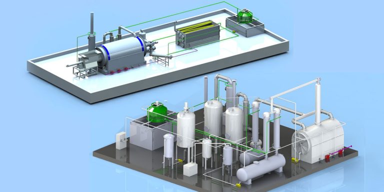 Equipment for Pyrolysis Plastic To Diesel