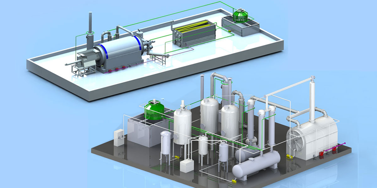 Equipment for Pyrolysis Plastic To Diesel