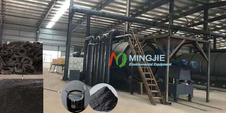 Pyrolysis Of Rubber Tyres