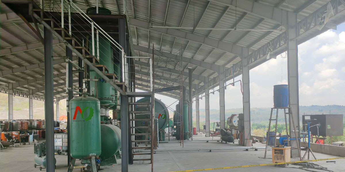 Pyrolysis Plant for Waste Plastic