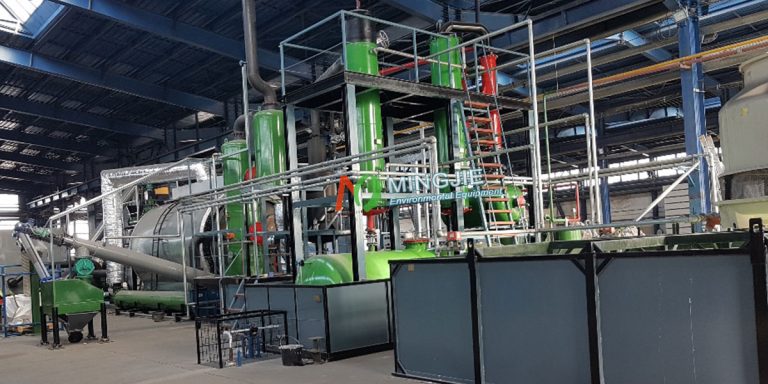 Pyrolysis Plastic Waste To Energy Plant