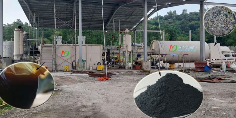 Pyrolysis Plastics Recycling Plant