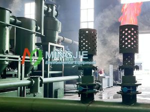 Wood Pyrolysis Products with High Value 2 Syngas