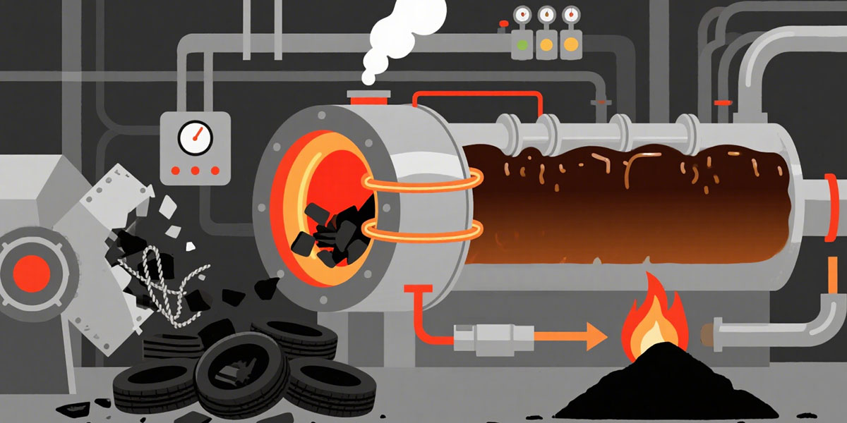 Tire Pyrolysis Recycling