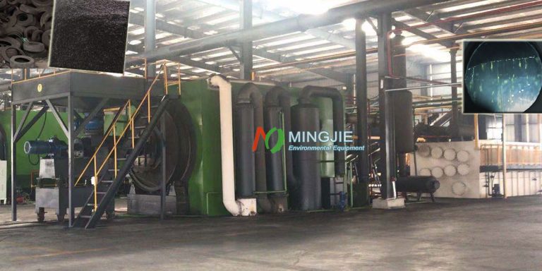 Tyre Pyrolysis to Fuel Plant