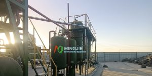 Tyre to Diesel Recycling Plant