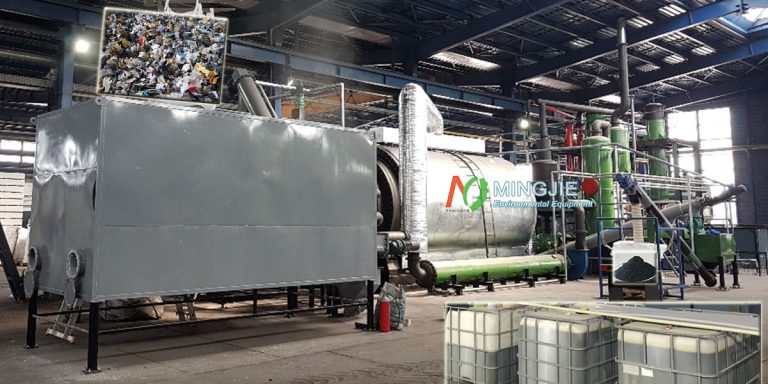 Waste Plastic Pyrolysis To Fuel Plant for Recycling
