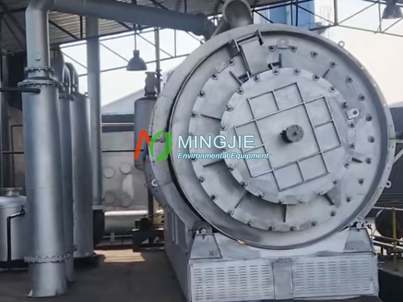 Batch Waste Pyrolysis Plant