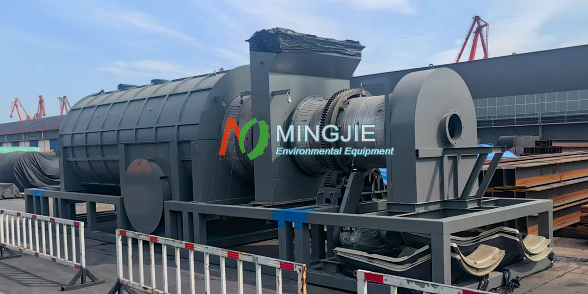 Bio Charcoal Making Machine