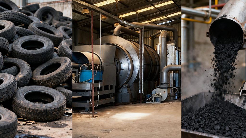 Carbon Black from Tyre Pyrolysis