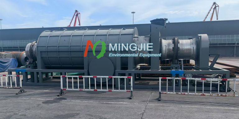 Continuous Carbonization Plant for Biochar Production