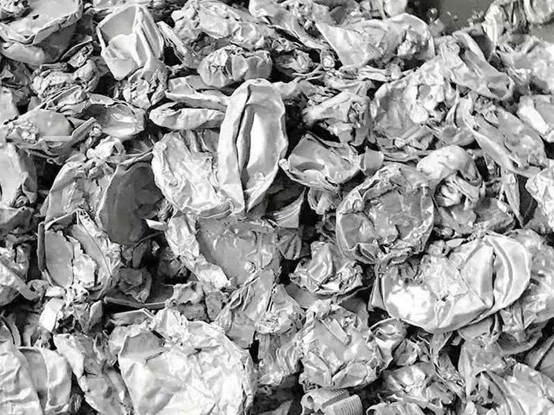 Pyrolysis Device for Aluminum Can Recycling 3 Paint Peeled Aluminum Cans