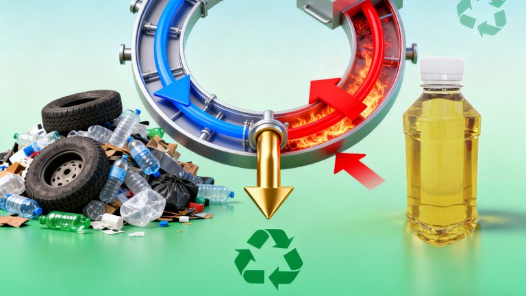 Pyrolysis Waste to Oil