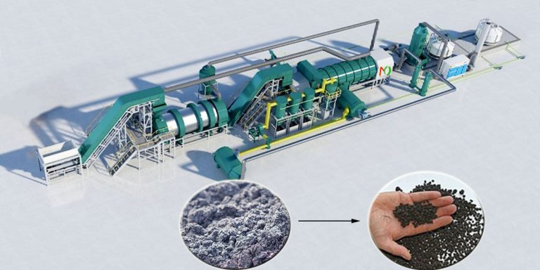 Sewage Sludge Carbonization for Biochar Conversion