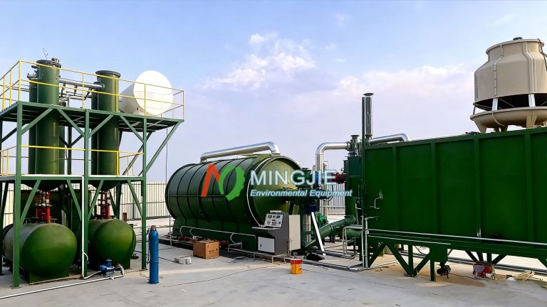 Tire To Diesel Recycling Plant