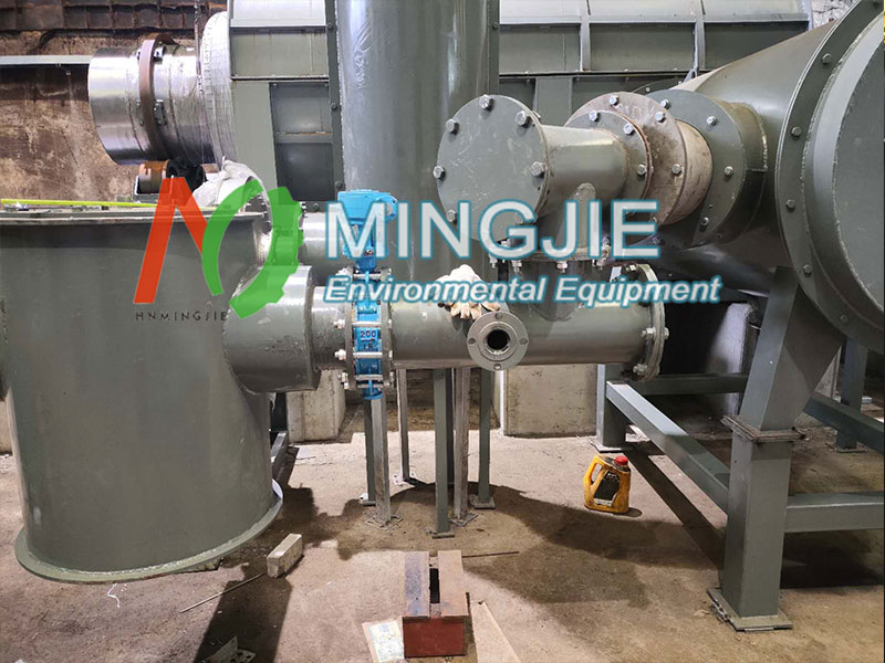 Installation of Biochar Equipment in South Korea 3 Installation of Mingjie Biochar Equipment
