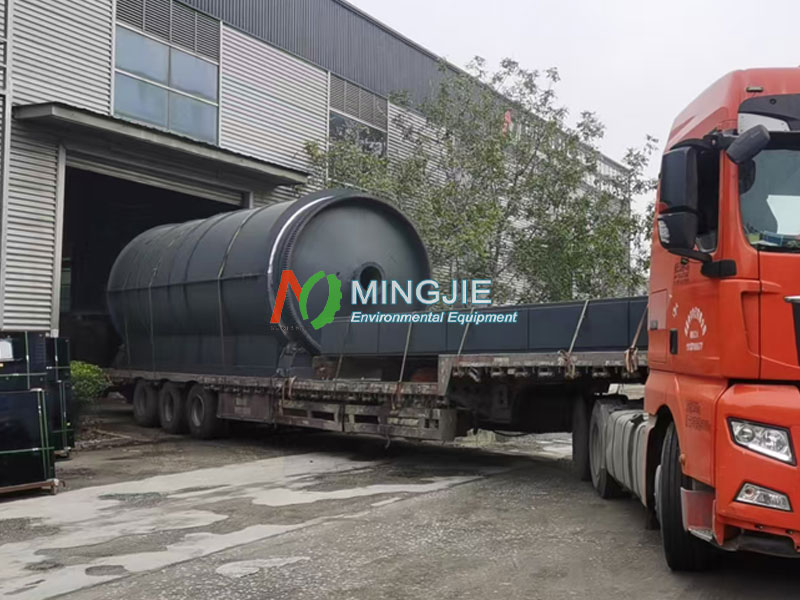 3 Sets MJ-15 Pyrolysis Equipment for Sale to Romania 5 MJ-15 Pyrolysis Machine for Sale to Romania