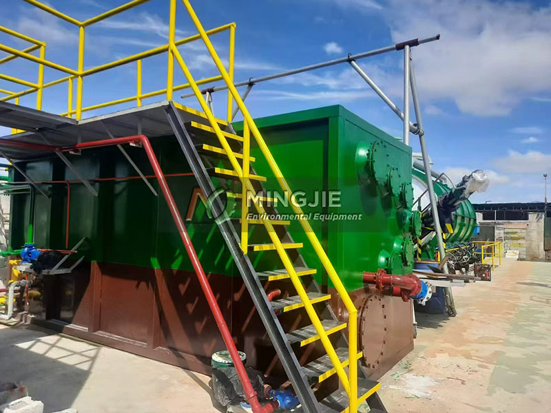 Hazardous Waste Treatment by Pyrolysis Technology 3 Medical Waste Pyrolysis Plant in Philippines